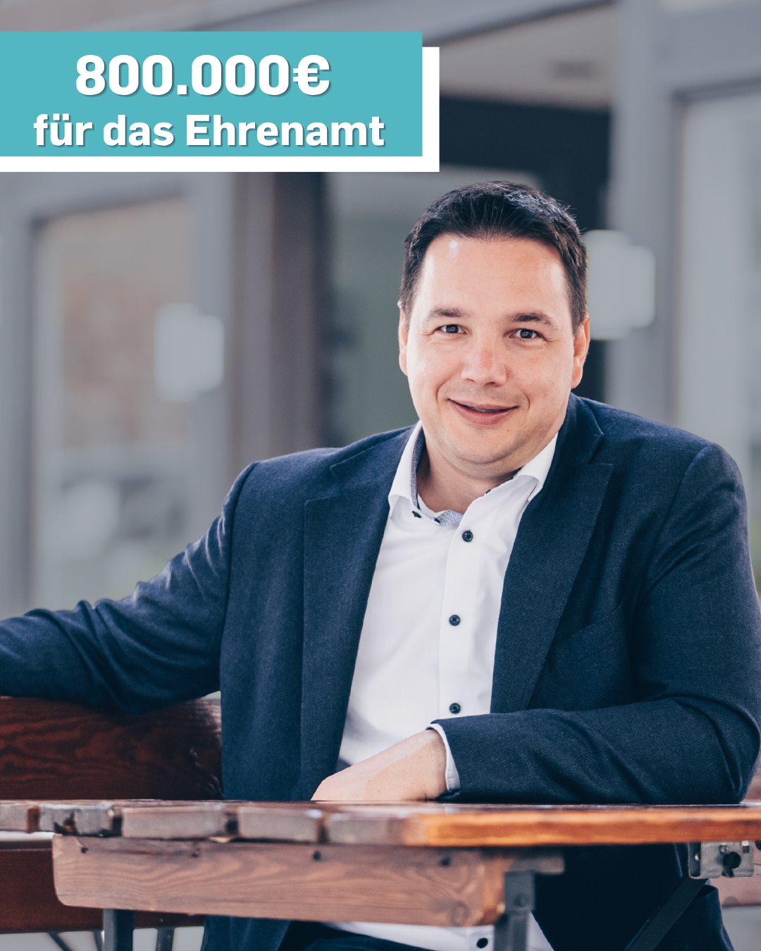 800.000 Euro für das Ehrenamt